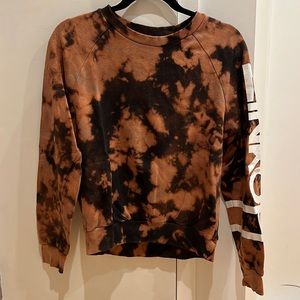 Rebecca Minkoff cropped tie dye sweatshirt XS Frankie’s Alo TNA
